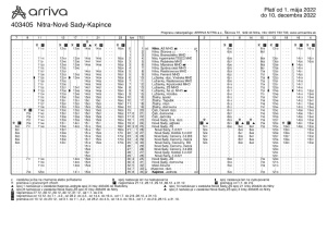 Cestovný poriadok platný od&nbsp;01.05.2022